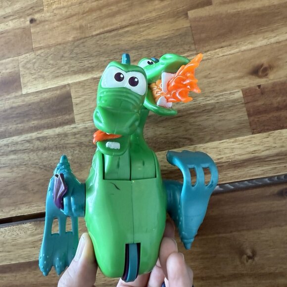 Fisher Price Great Adventures 2 Headed Sea Monster Serpent Dragon 1996 Toy - Picture 4 of 8